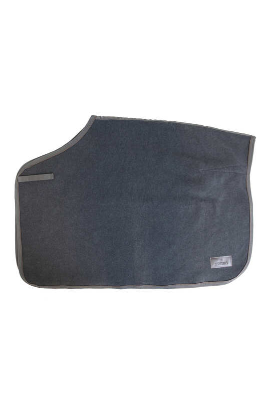 Quarter Rug Heavy Fleece - Grey