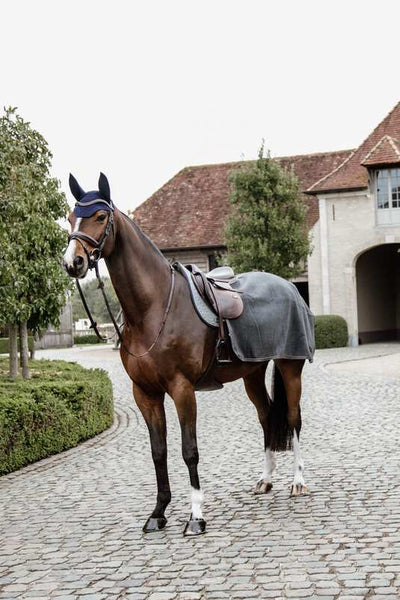 Quarter Rug Heavy Fleece - Grey