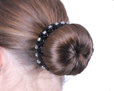 Diamond Scrunchie - Navy