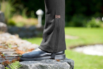 Birgit Jodphur Fuldskind Ridebukser/ Islænder Ridebukser - Black/Brown-USG