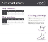 Chaps Mesh - Black-QHP