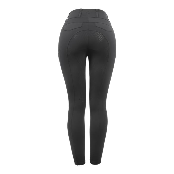 Christina Fuldgrip Ridebukser Med Mobillomme - Black-Cavallo