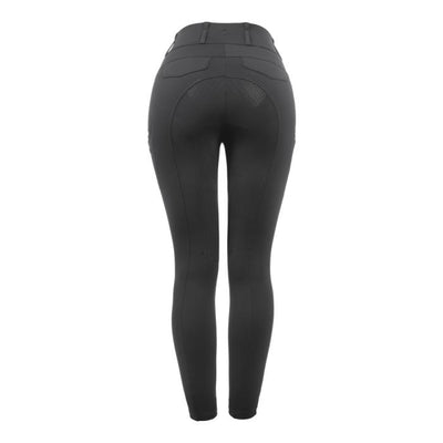 Christina Fuldgrip Ridebukser Med Mobillomme - Black-Cavallo