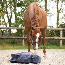 Høpose "Liggende pude" - Navy-QHP