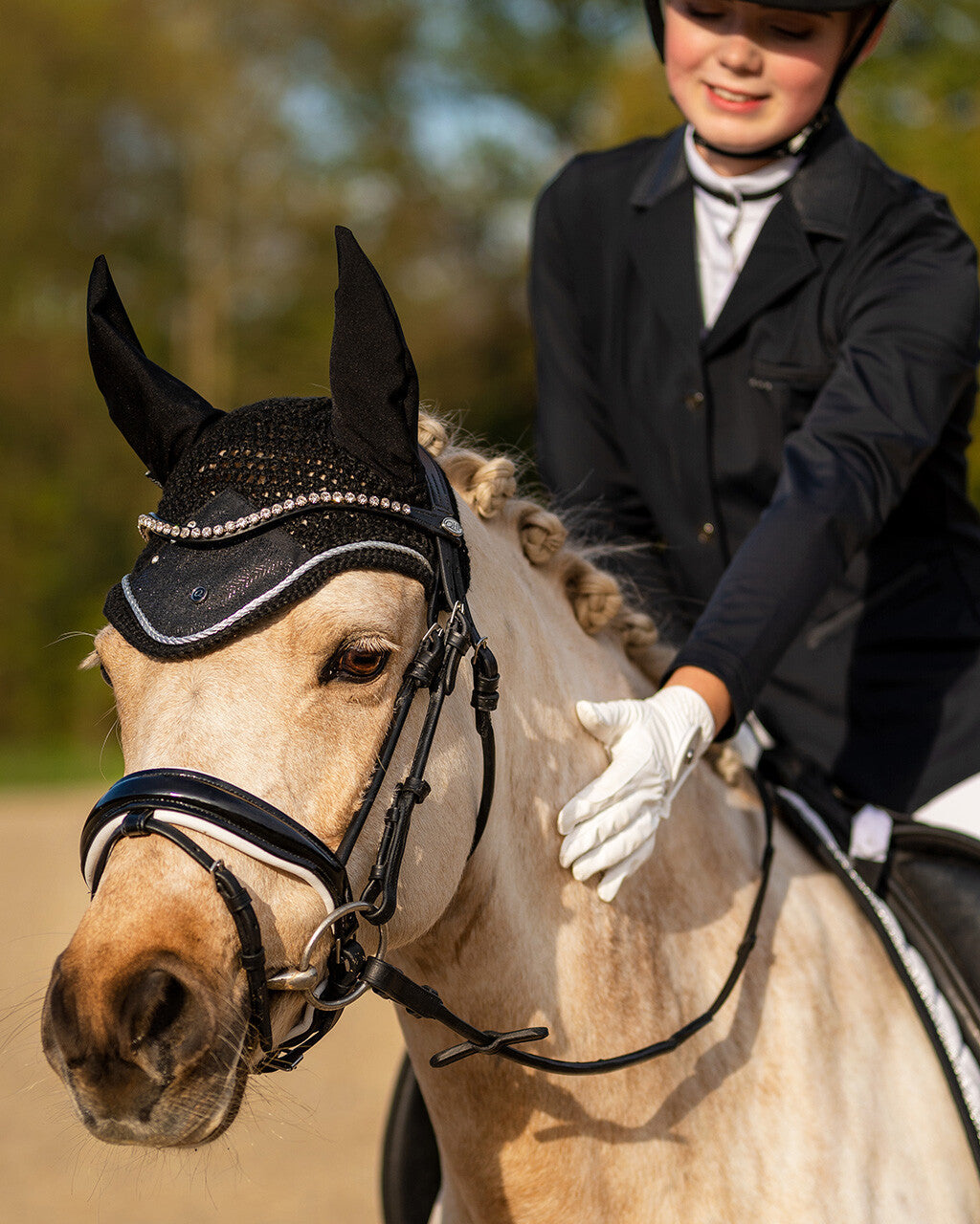 Kae Ridehandsker - White-QHP