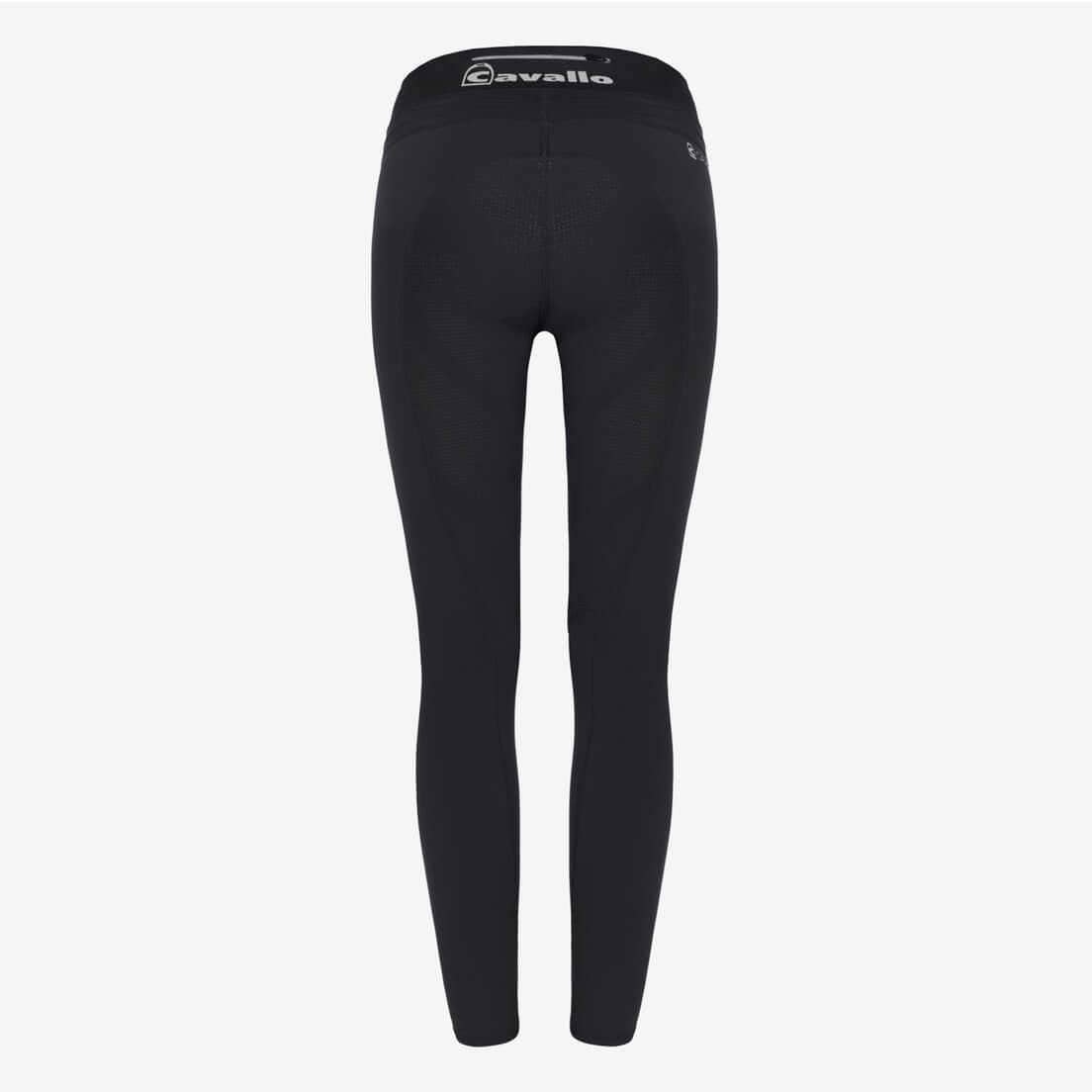 Lin Grip RL Kids Ridetights - Black-Cavallo