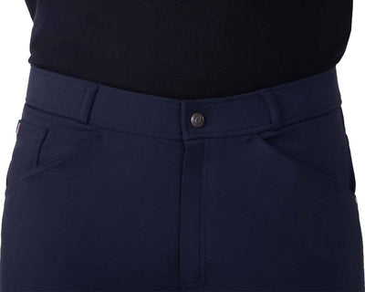 Novan Knægrip Ridebukser - Navy-QHP