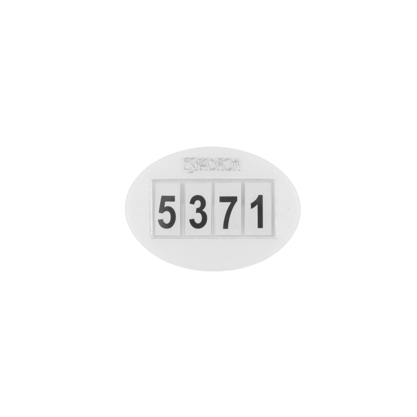 Quick-Pin Startnummer - White-Eskadron