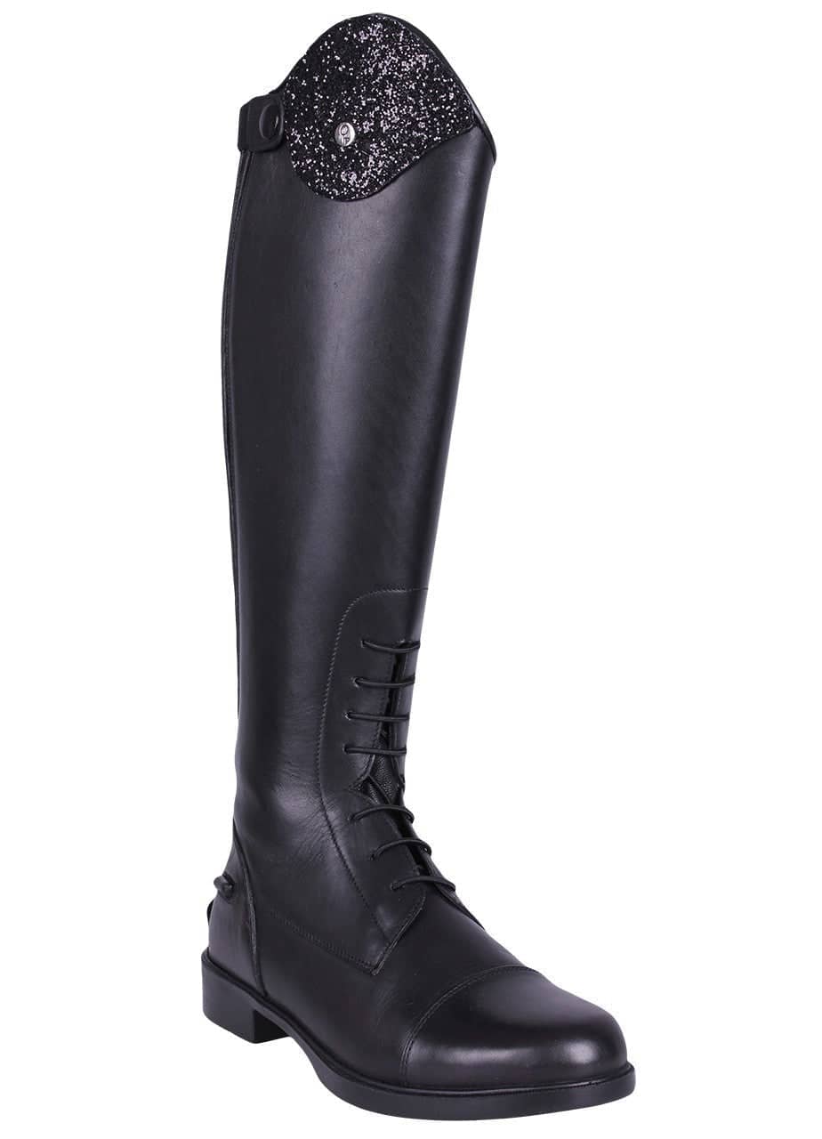 Romy Junior Tall Ridestøvle - Black-QHP