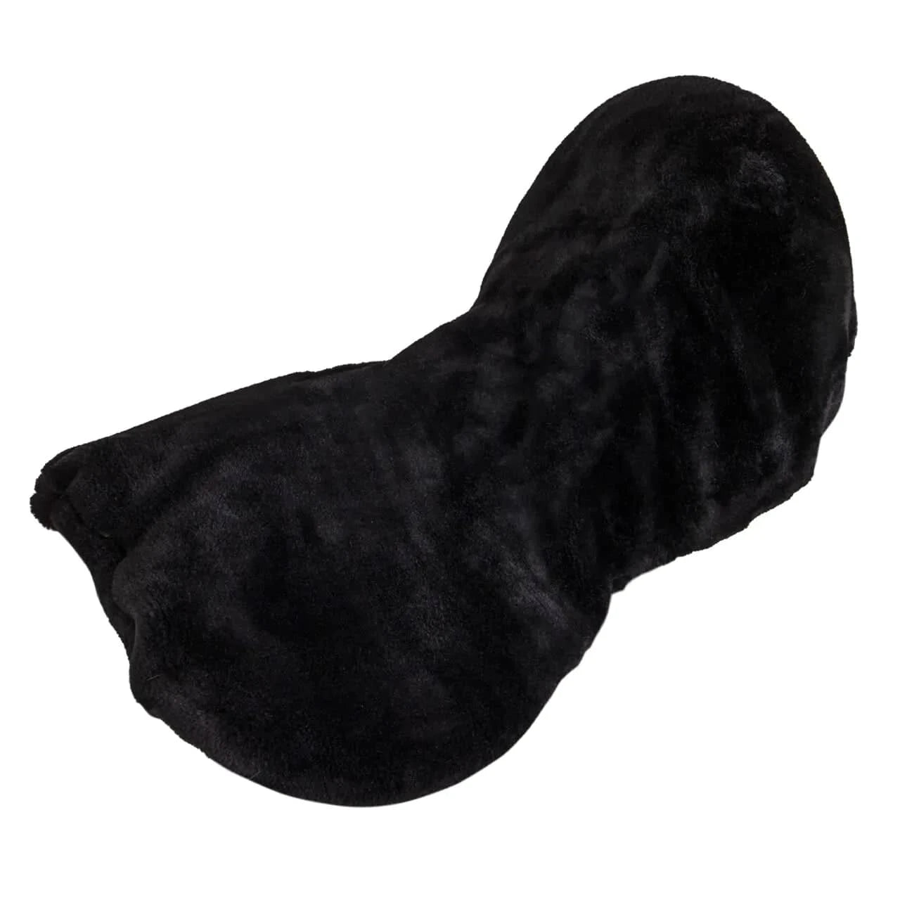 Sadel Seat Cover - Black / Fur-QHP