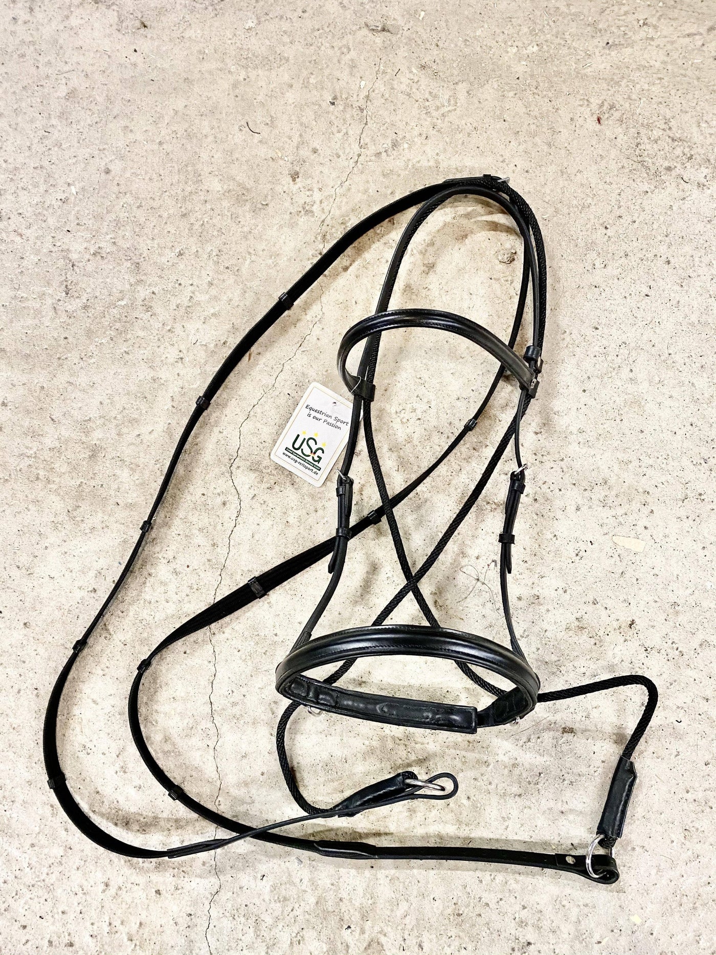 Bidløs Trense - Black-USG