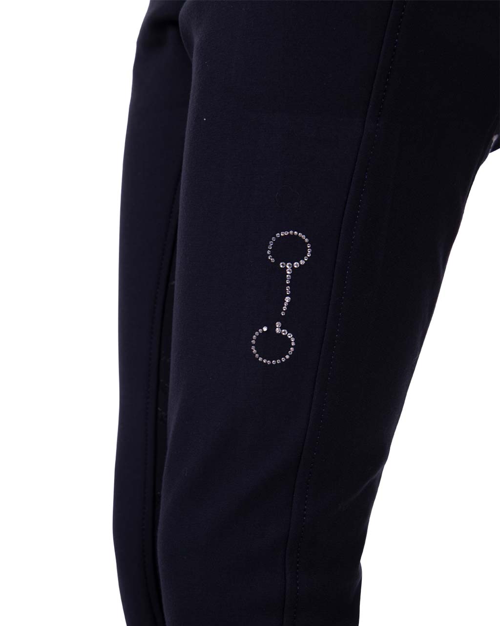 Carrie Junior Full Grip Ridebukser - Navy-QHP
