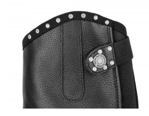 Modena Mini Læder Leggins - Black-USG