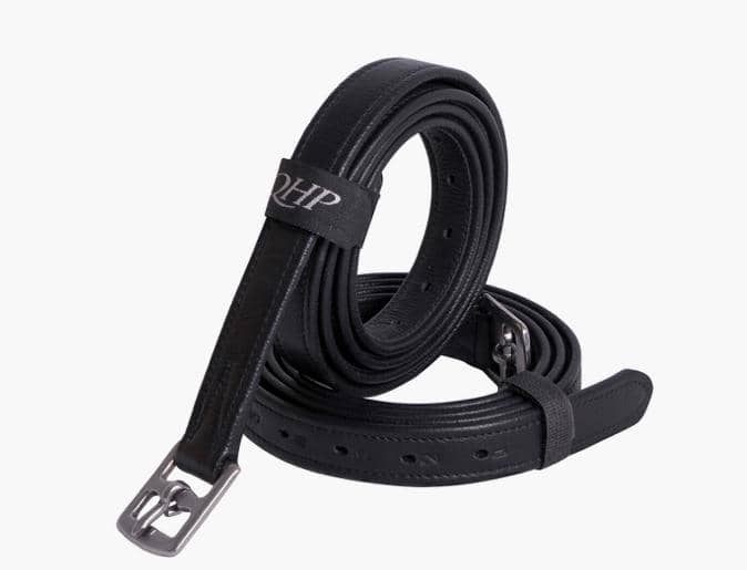 Strong Læder Stigremme - Black-QHP
